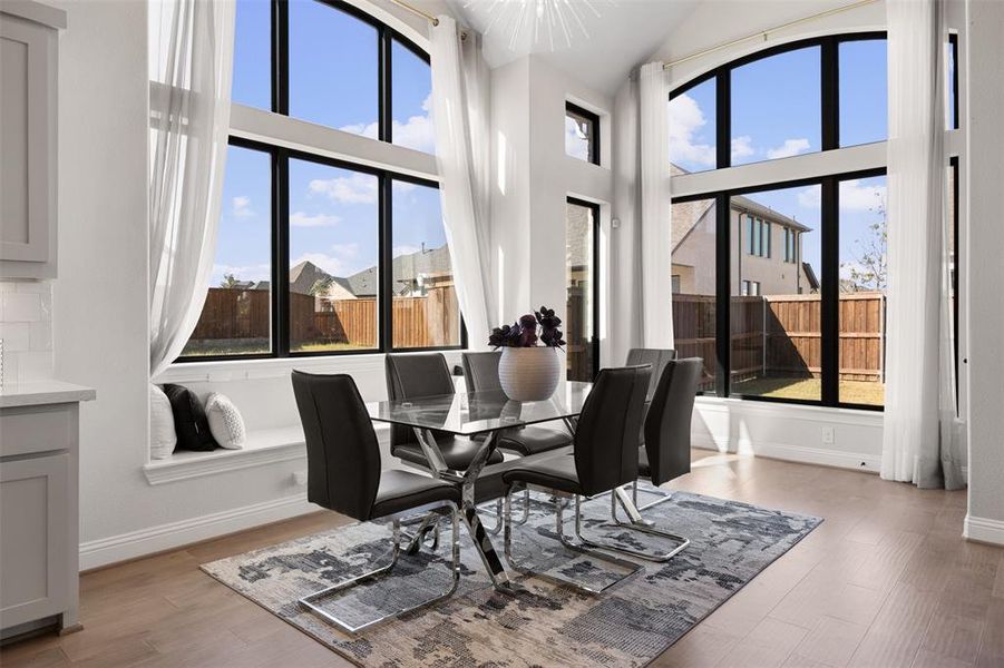 Furnished interior view inside a new home in Somercrest, Midlothian (Image 28).