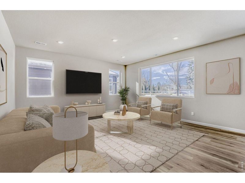 Furnished interior view inside a new home in Trevenna, Windsor (Image 5).