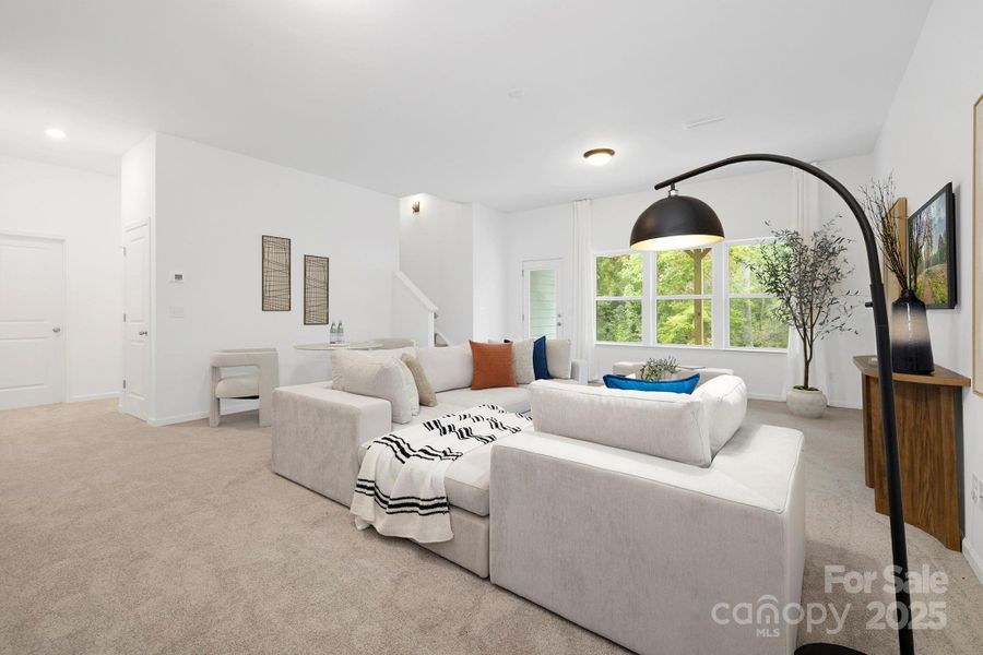 Furnished interior view inside a new home in Edgewater - The Cottages, Lancaster (Image 6).