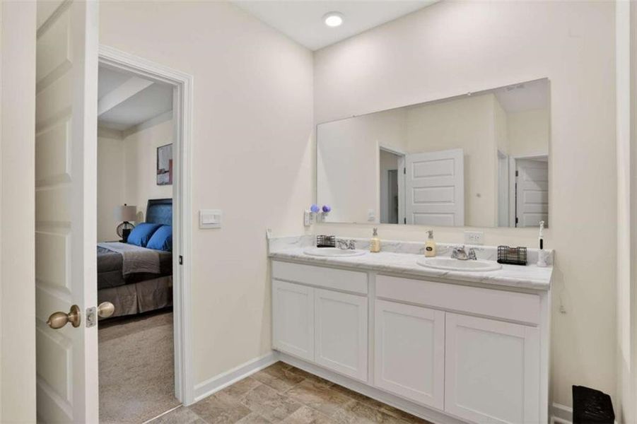 Furnished interior view inside a new home in Champion's Run, Lithonia (Image 17).