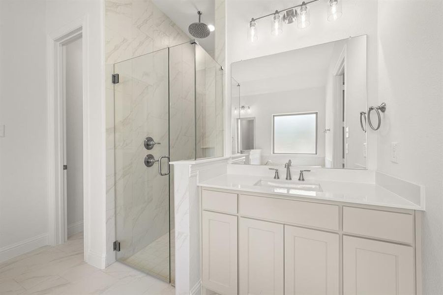 Furnished interior view inside a new home in Redden Farms - Phase 1, Midlothian (Image 9).