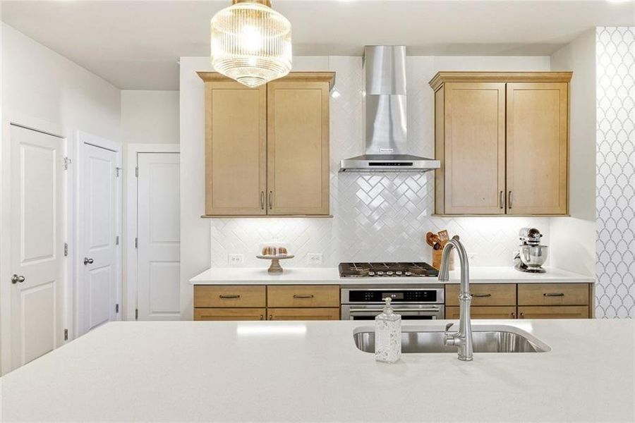 Furnished interior view inside a new home in , Cumming (Image 37).