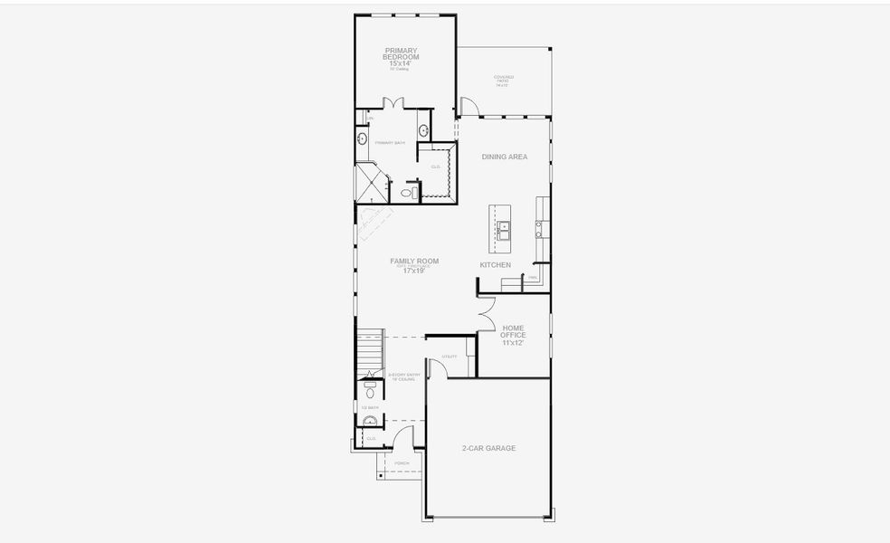 2D floor plan layout for the 2399W by Perry Homes in Santa Rita Ranch 40', Liberty Hill, TX (Image 3). 2D floor plan layout for the 2399W by Perry Homes in Santa Rita Ranch 40', Liberty Hill, TX (Image 3).
