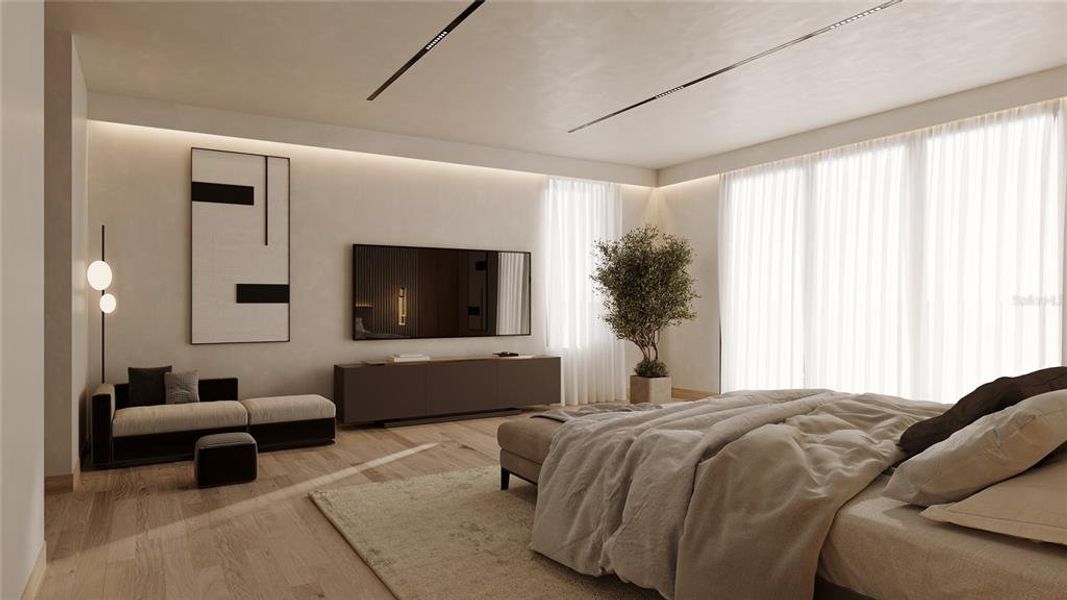 Furnished interior view inside a new home in , Punta Gorda (Image 9). Furnished interior view inside a new home in , Punta Gorda (Image 9).