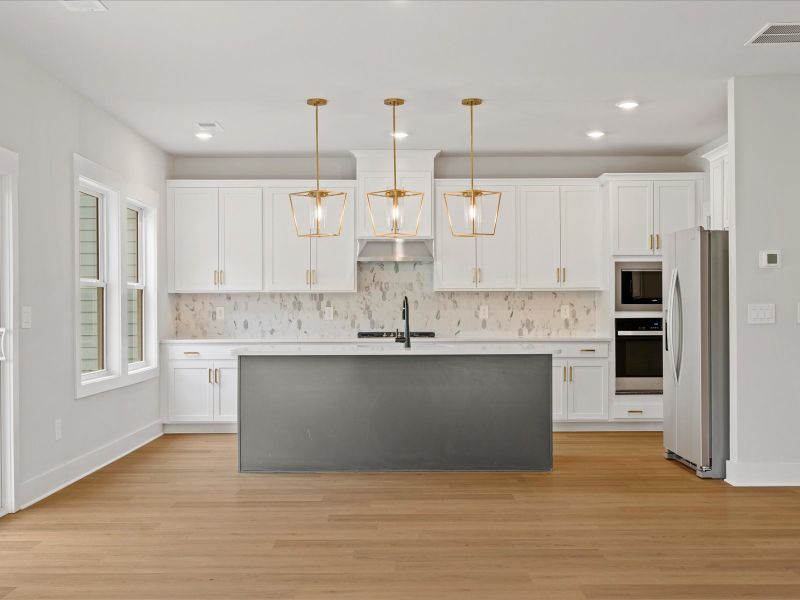 Furnished interior view inside a new home in Cedar Shoals - Signature Collection, Piedmont (Image 5). Furnished interior view inside a new home in Cedar Shoals - Signature Collection, Piedmont (Image 5).