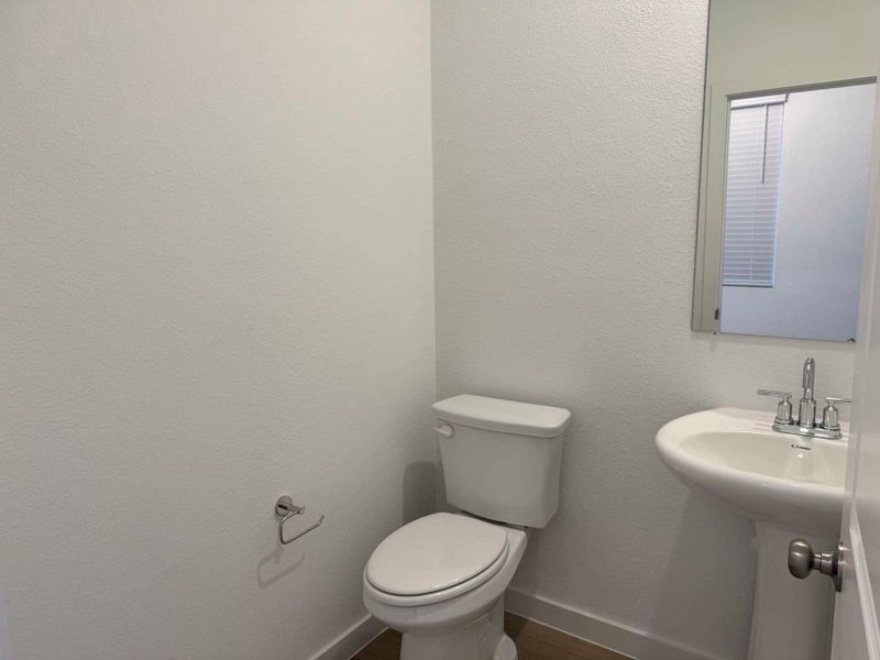 Powder Bathroom Construction Progress