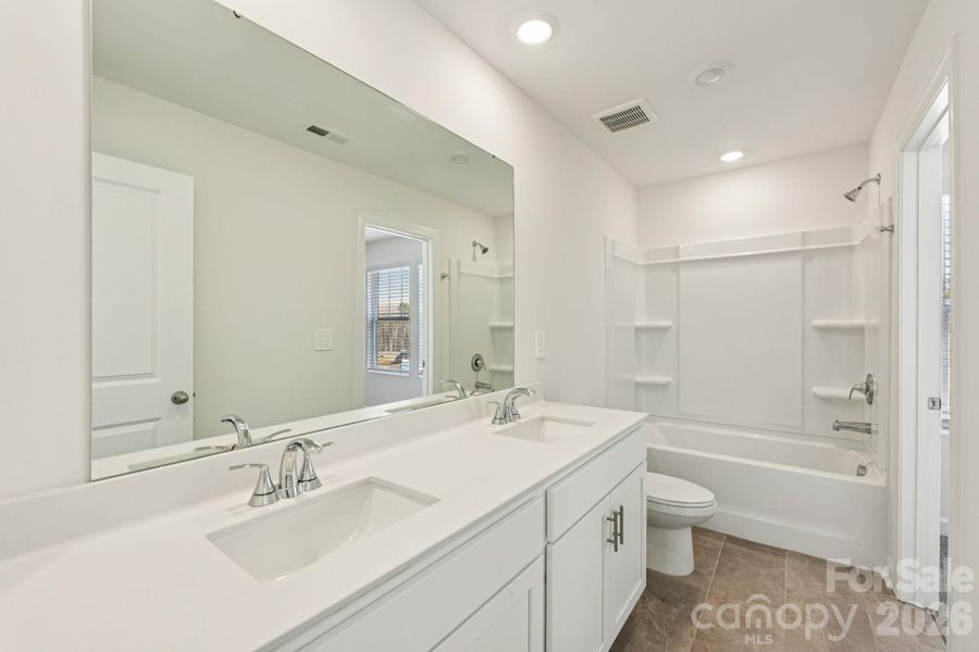 Furnished interior view inside a new home in Galloway Ridge, Charlotte (Image 4).