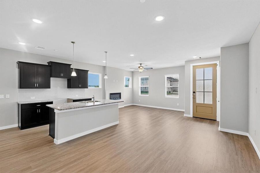 Furnished interior view inside a new home in Solterra Texas, Mesquite (Image 26).