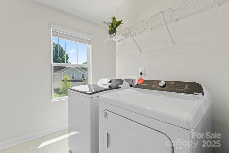 Furnished interior view inside a new home in Henderson Manor, Charlotte (Image 13).