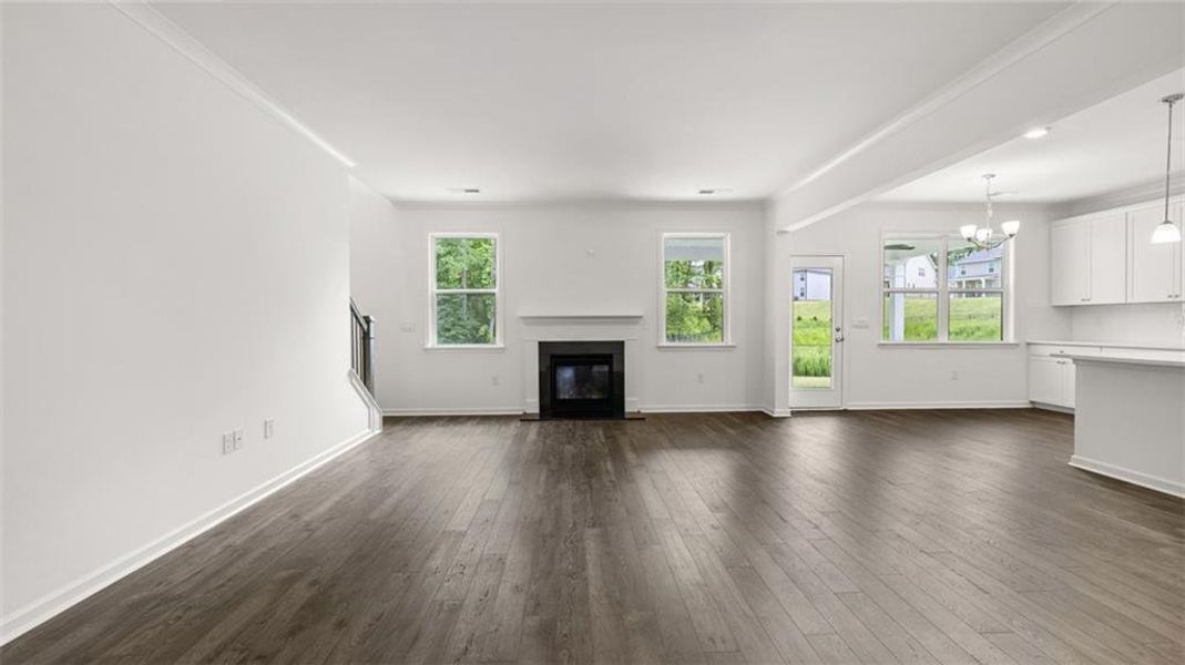 Spacious, unfurnished interior of a new home in The Gates at Pates Creek, Hampton (Image 19). Spacious, unfurnished interior of a new home in The Gates at Pates Creek, Hampton (Image 19).