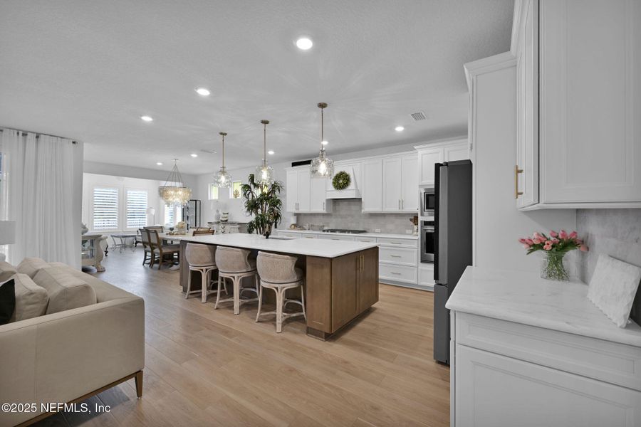 Furnished interior view inside a new home in , Jacksonville (Image 26). Furnished interior view inside a new home in , Jacksonville (Image 26).