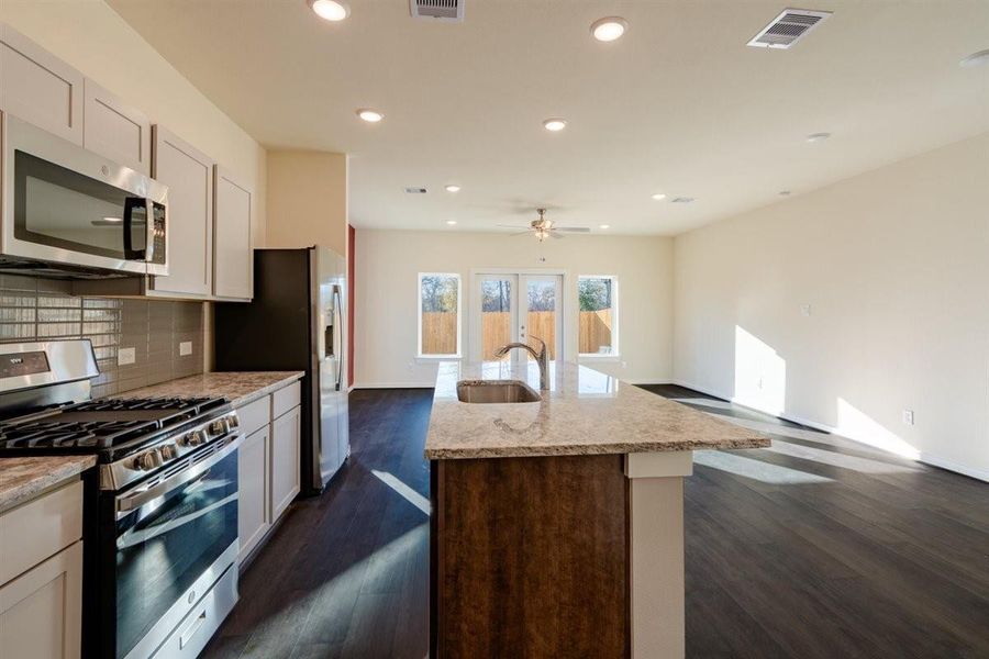 Furnished interior view inside a new home in , Houston (Image 4).