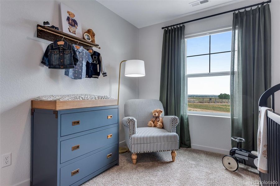 Furnished interior view inside a new home in Revere at Johnstown, Johnstown (Image 29). Furnished interior view inside a new home in Revere at Johnstown, Johnstown (Image 29).