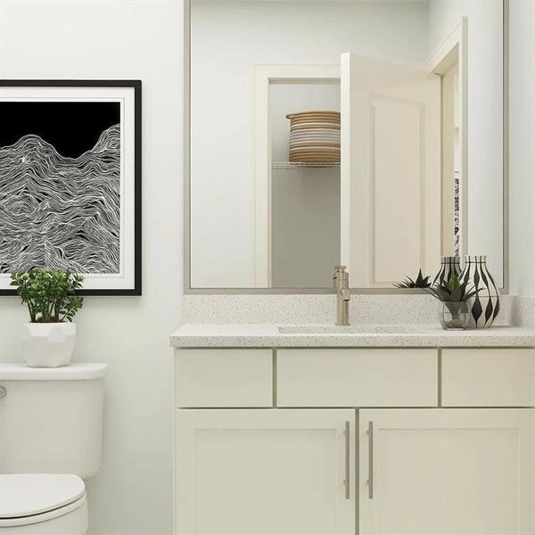 Close-up of interior finishes inside a home in , Woodstock (Image 14).