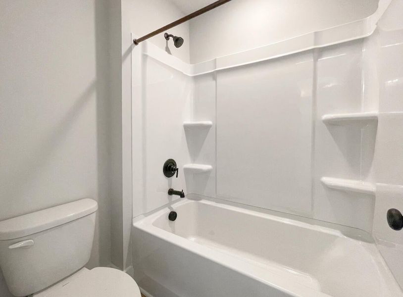 Furnished interior view inside a new home in Founders Club, Moore (Image 7).