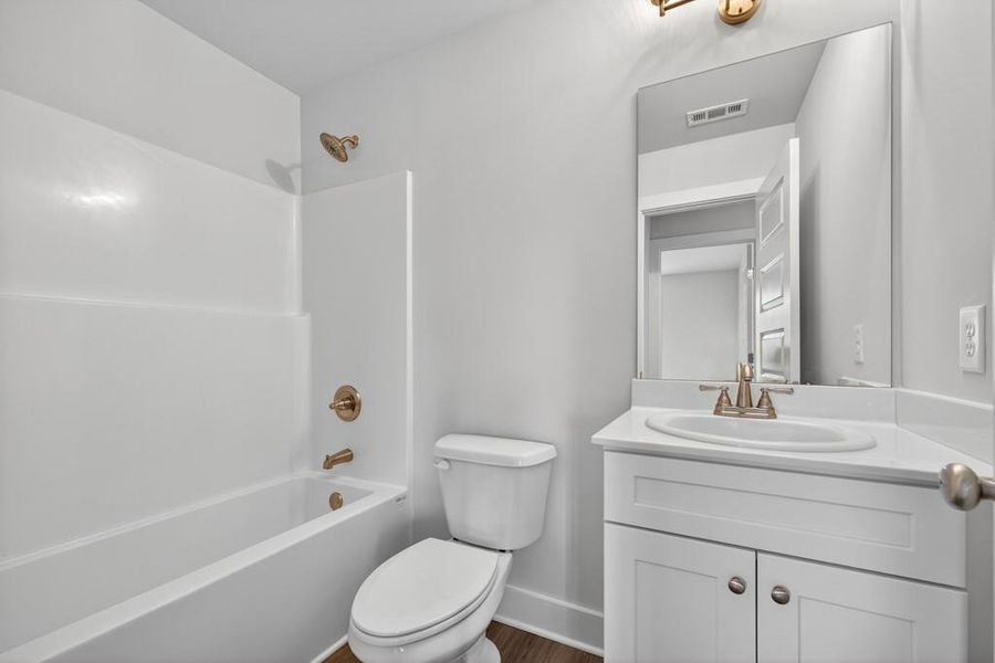 Furnished interior view inside a new home in , Statham (Image 5).