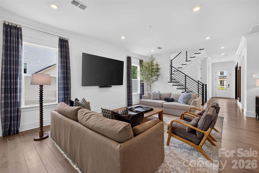 Furnished interior view inside a new home in , Huntersville (Image 16).