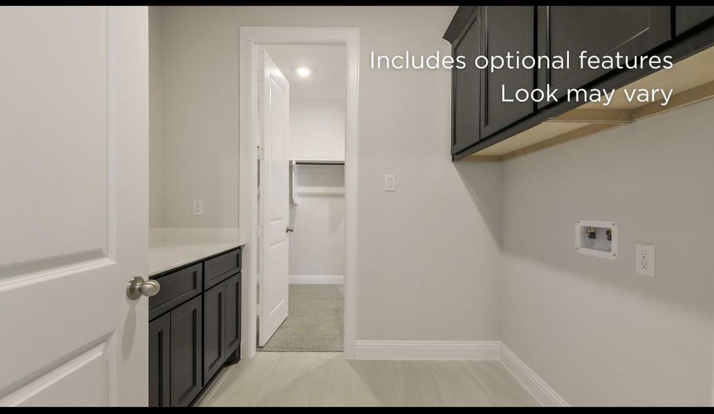 Furnished interior view inside a new home in WILDTREE 50', Montgomery (Image 8).