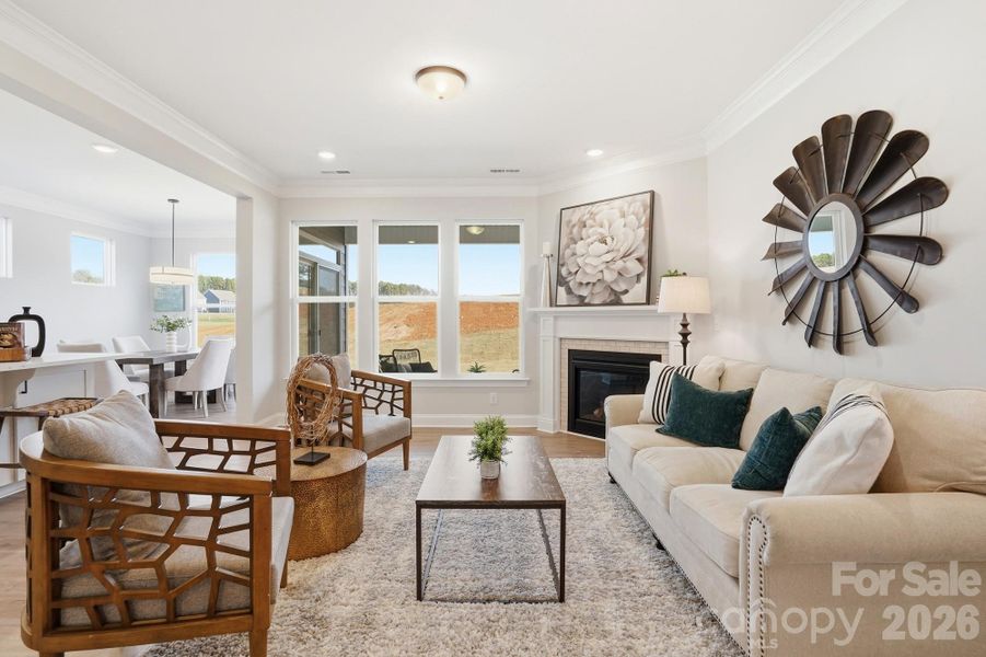 Furnished interior view inside a new home in Carrington, Stanley (Image 15).