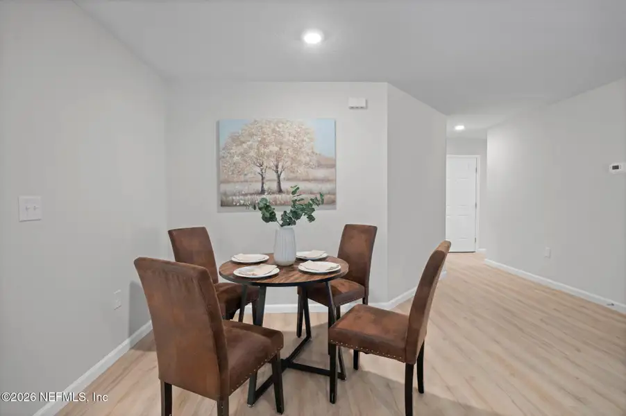 Furnished interior view inside a new home in , Jacksonville (Image 15).