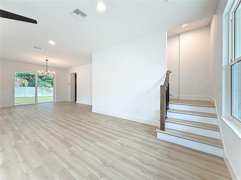 Great Room. View from the front door. Great Room. View from the front door.