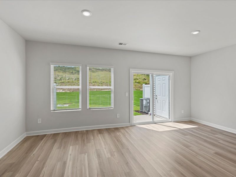 Spacious, unfurnished interior of a new home in Valentine Townes, Greer (Image 12).