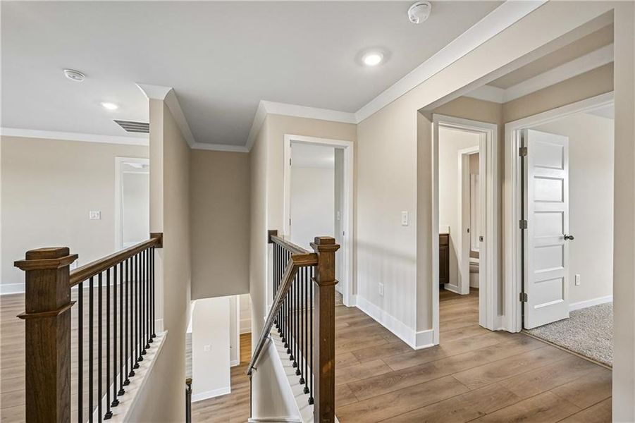 Furnished interior view inside a new home in Mallard’s Landing, Jefferson (Image 9).