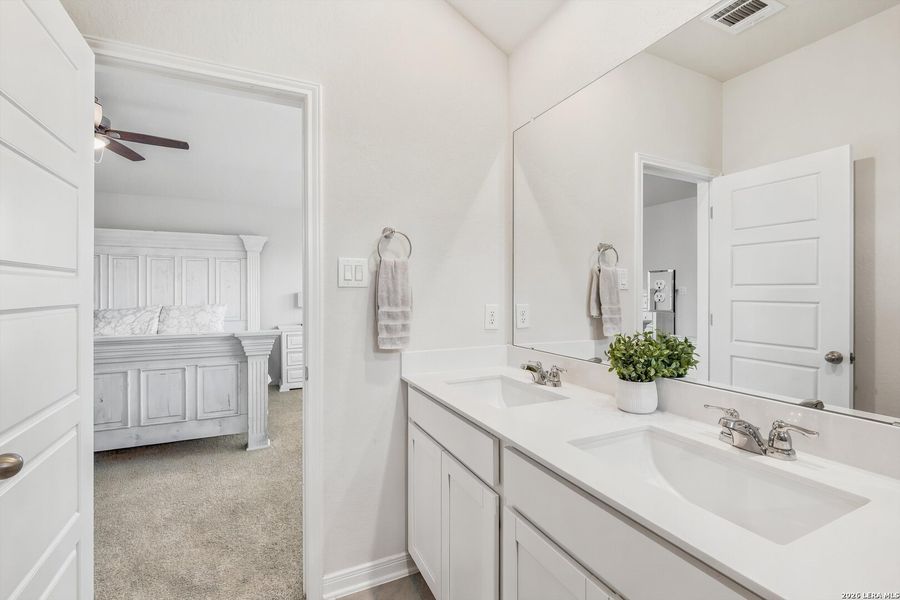 Furnished interior view inside a new home in , San Antonio (Image 14).