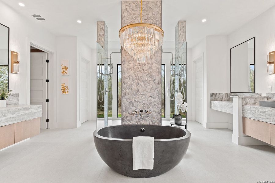 Furnished interior view inside a new home in , San Antonio (Image 13).