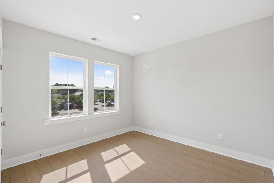 Representative unfurnished interior of a home built from the The Greenbelt by David Weekley Homes in Crosscreek Walk – Overlook, Charleston (Image 8).