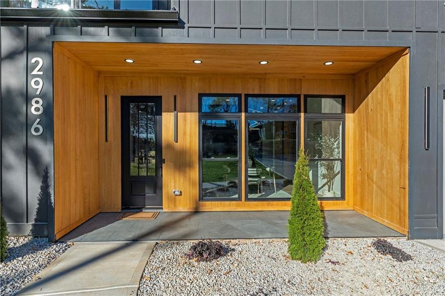 Exterior details and patio area of a home in , Decatur (Image 37).