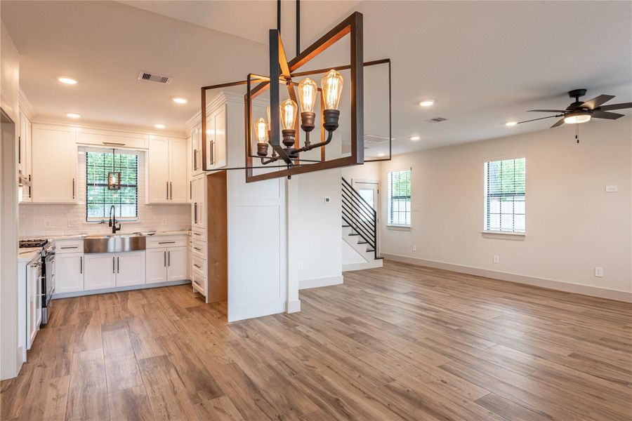 Furnished interior view inside a new home in , Houston (Image 7). Furnished interior view inside a new home in , Houston (Image 7).