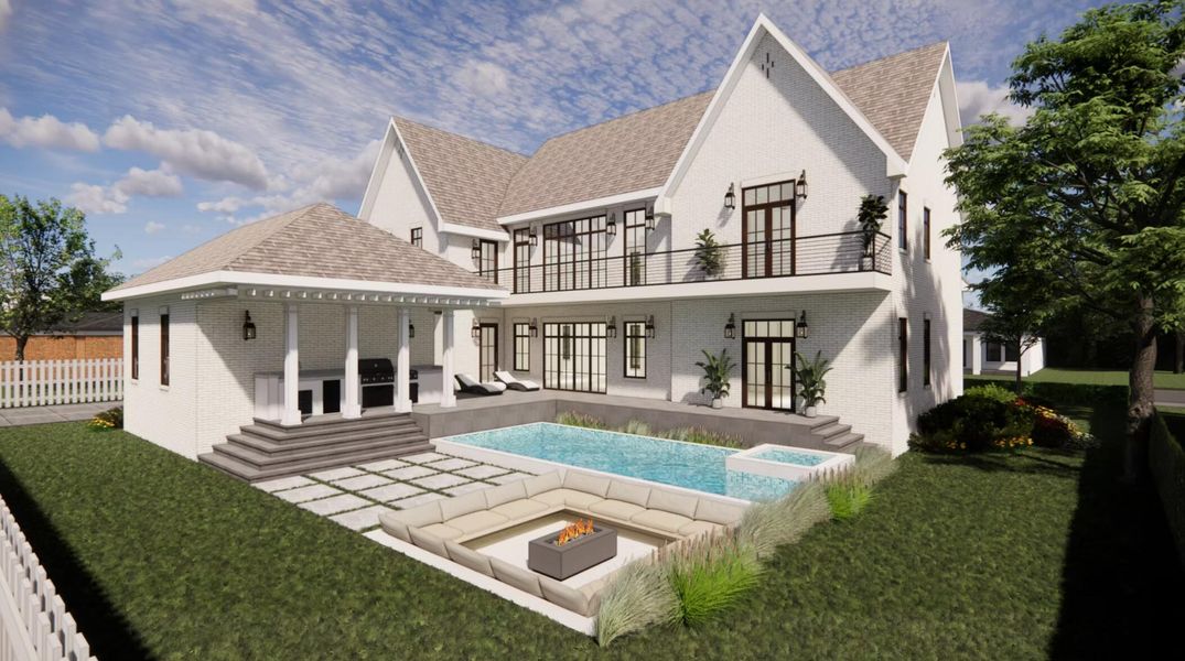 Exterior details and patio area of a home in , Mount Pleasant (Image 21).