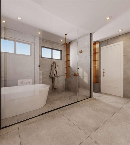 Furnished interior view inside a new home in , Buford (Image 6).