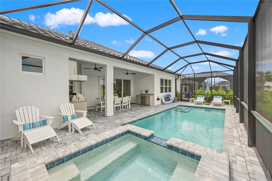 Exterior details and patio area of a home in , Sarasota (Image 4). Exterior details and patio area of a home in , Sarasota (Image 4).