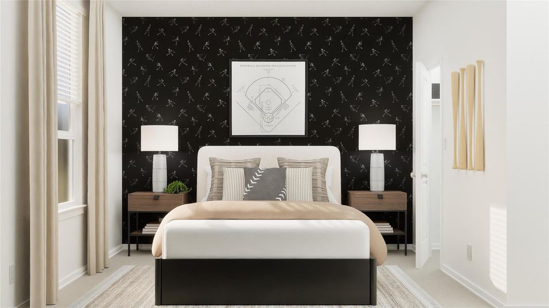Furnished interior view inside a new home in Cotton Brook, Hutto (Image 33).