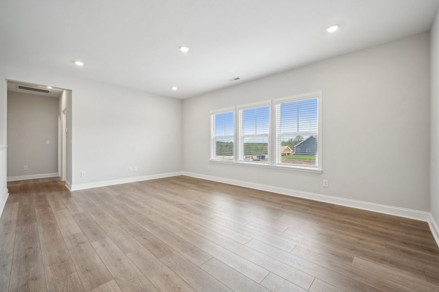Spacious, unfurnished interior of a new home in Stafford at Langtree, Mooresville (Image 19).