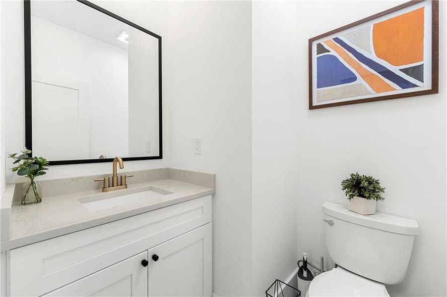 Furnished interior view inside a new home in , Dacula (Image 33).
