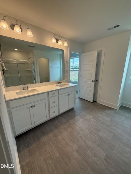 Laurel Lot 39 Primary bath with double v Laurel Lot 39 Primary bath with double v