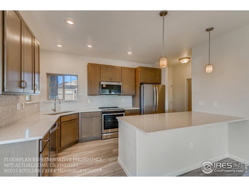 Furnished interior view inside a new home in , Westminster (Image 3).
