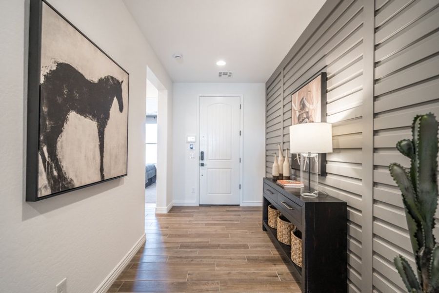 Furnished interior view inside a new home in Hawes Crossing, Mesa (Image 5).