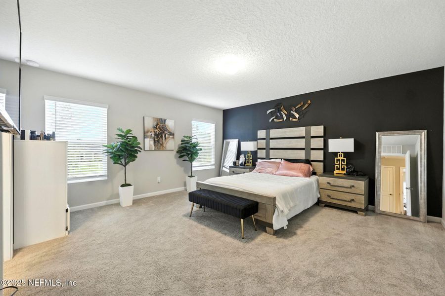 Furnished interior view inside a new home in , Jacksonville (Image 17).