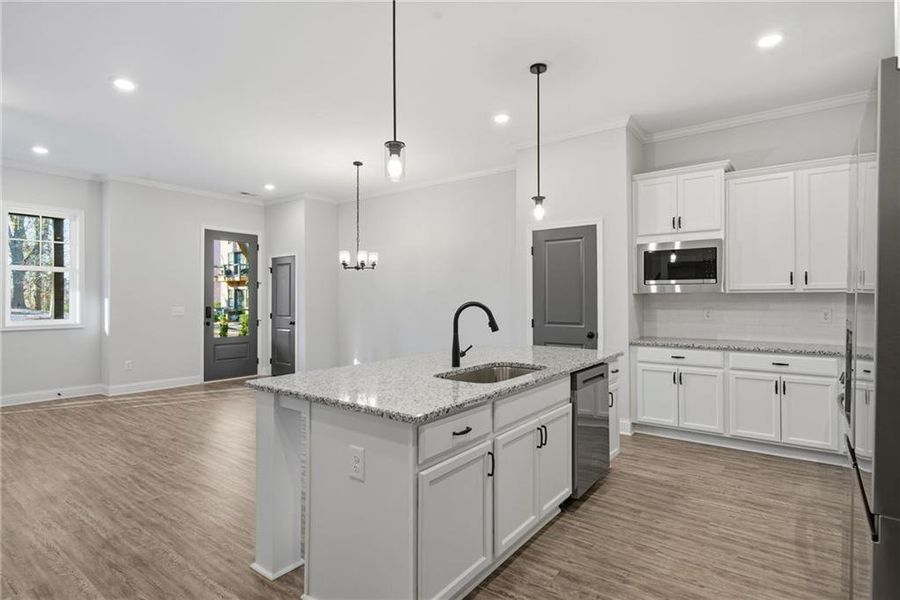 Furnished interior view inside a new home in Serenity, Hapeville (Image 13). Furnished interior view inside a new home in Serenity, Hapeville (Image 13).