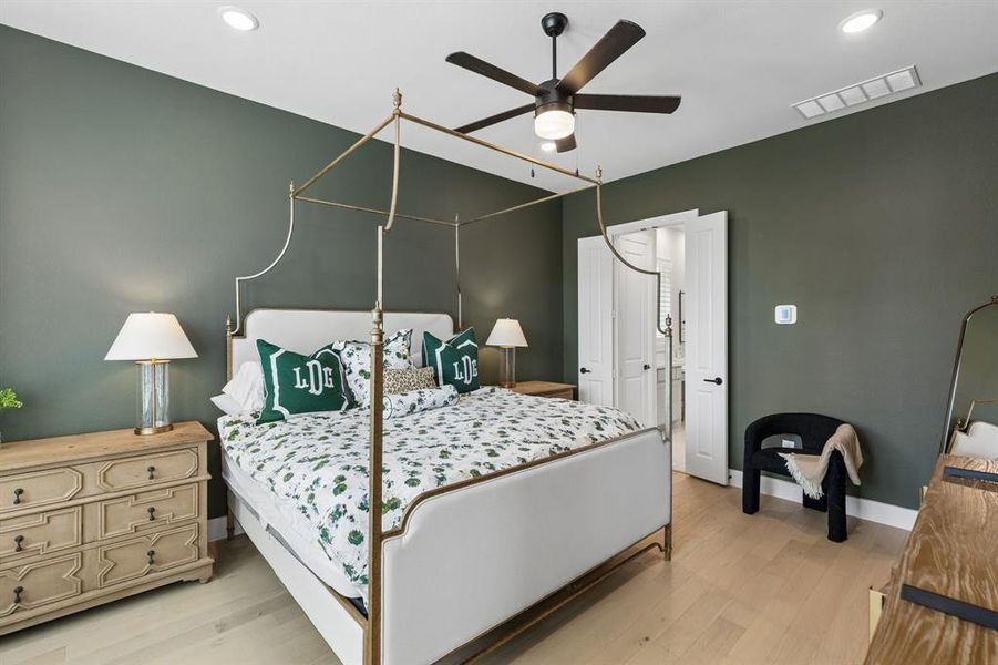 Furnished interior view inside a new home in Walsh: Artisan Series - 50' lots, Aledo (Image 11).