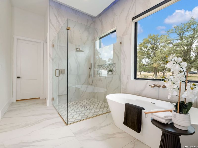 Furnished interior view inside a new home in , Fair Oaks Ranch (Image 55).