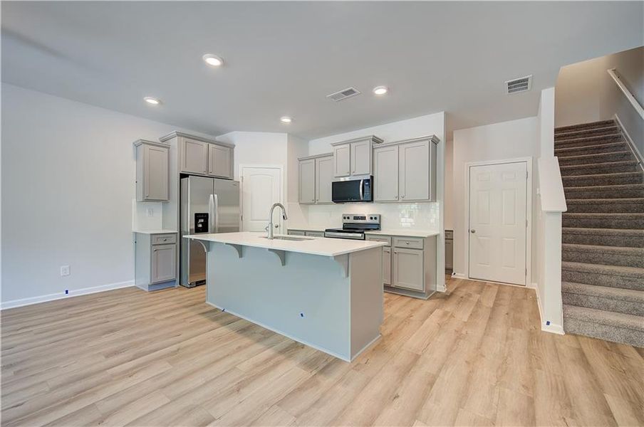 Furnished interior view inside a new home in Avery Landing, McDonough (Image 7).