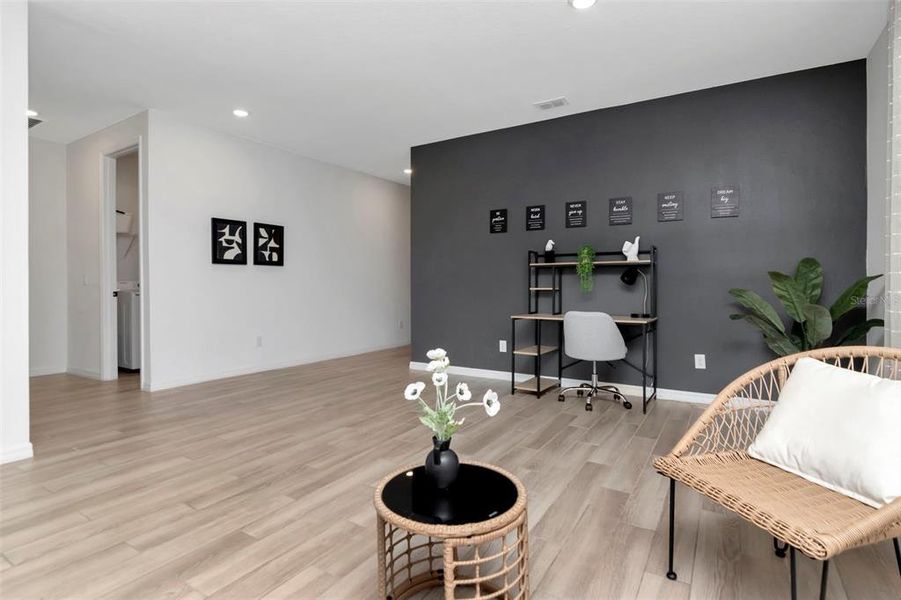 Furnished interior view inside a new home in , Davenport (Image 32).