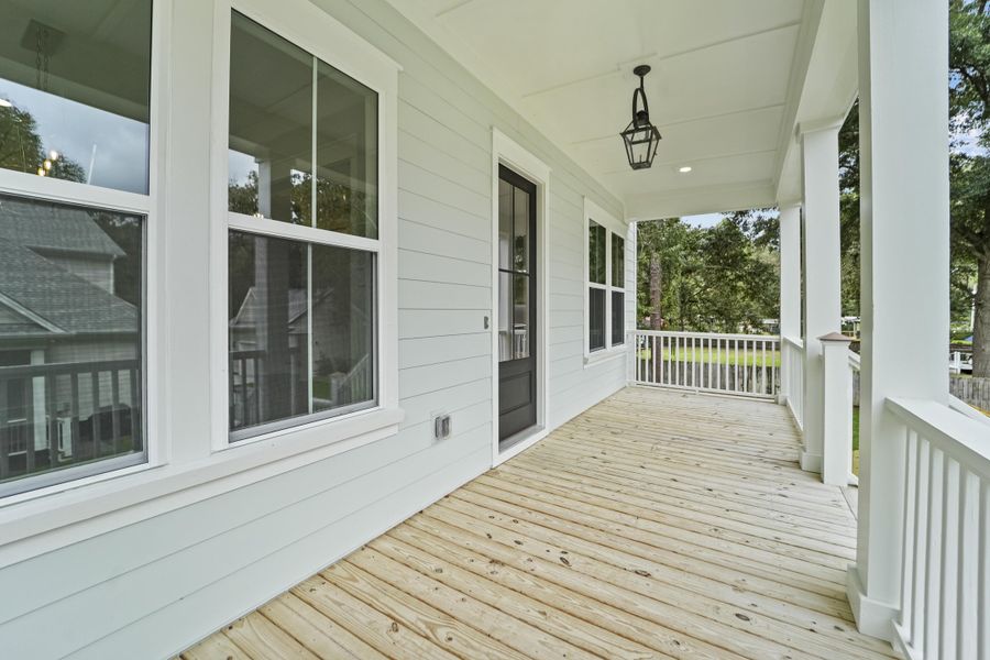 Exterior details and patio area of a home in , Johns Island (Image 27).