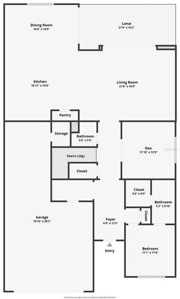 2D floor plan layout of this home in Valri Forest, Valrico, FL (Image 5). 2D floor plan layout of this home in Valri Forest, Valrico, FL (Image 5).