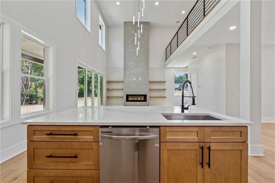 Furnished interior view inside a new home in , Loganville (Image 5).